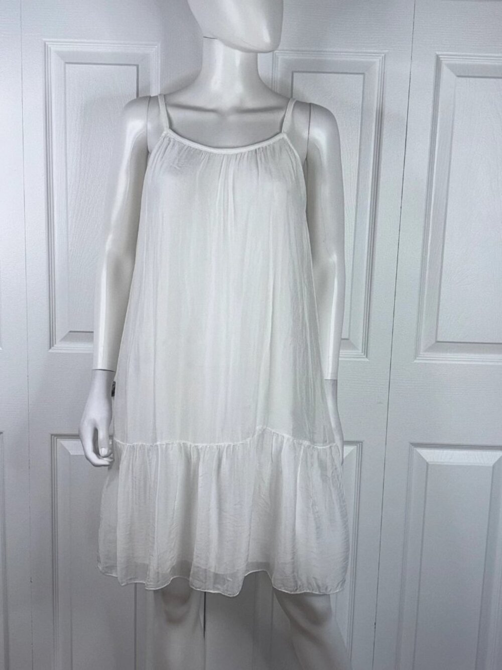 BELLAMBIA women's summer SILK dress small